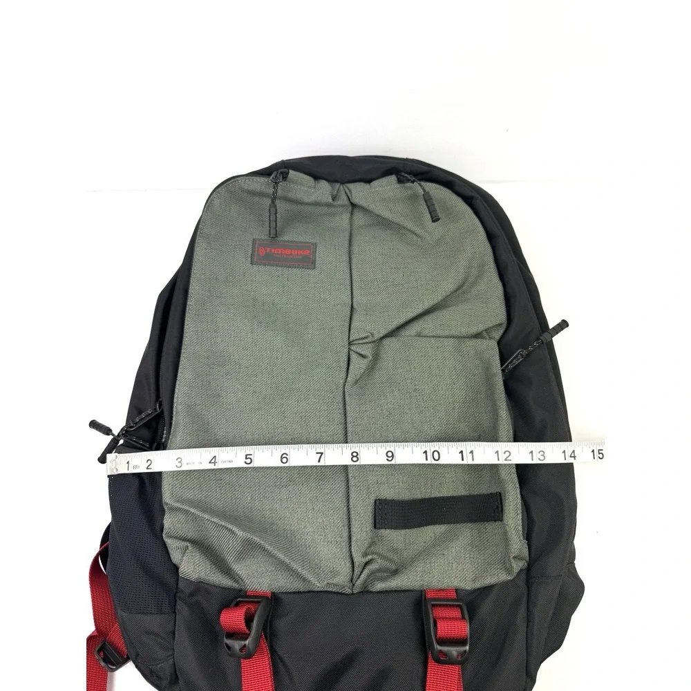 Timbuk2 Showdown Laptop Backpack Heathered Green Canvas Retired Brand New